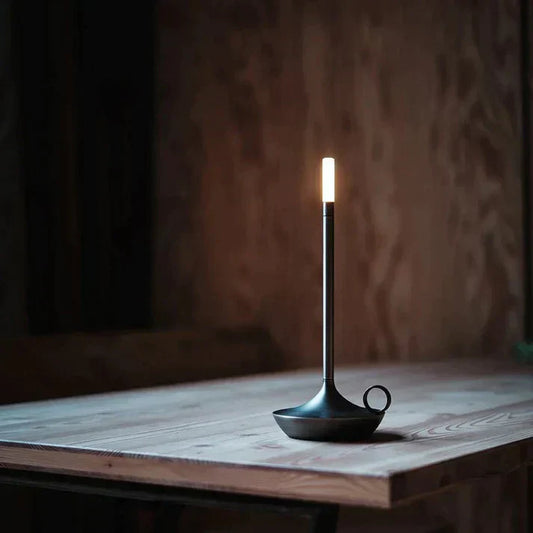 Elegant Rechargeable Table Lamp | Scandinavian Style