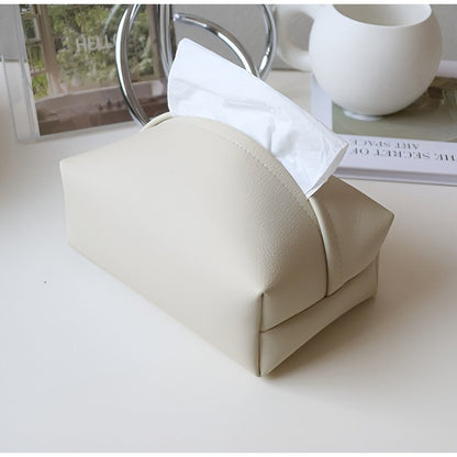 Chic PU Leather Tissue Holder for Any Setting