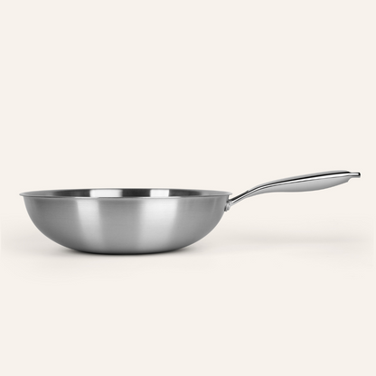Non-Stick Wok Pan with Hammered Design – Durable and Safe for Cooking