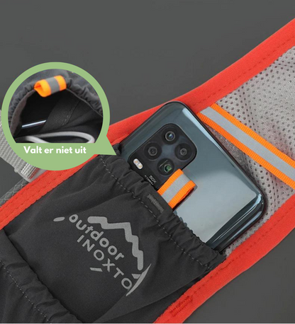 Lightweight Running Vest with 2 Soft Bottles for Trail Running