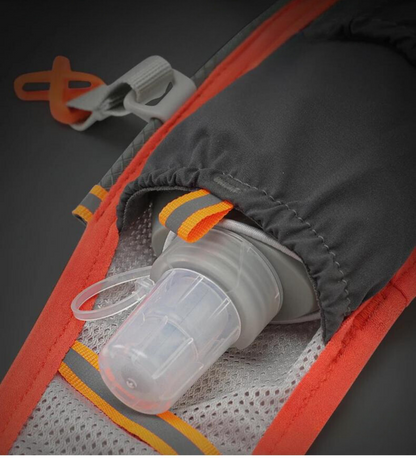 Lightweight Running Vest with 2 Soft Bottles for Trail Running