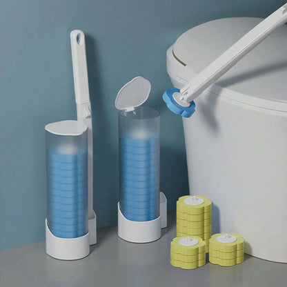 Disposable Toilet Brush | Antibacterial | Hygienic Sponge Heads