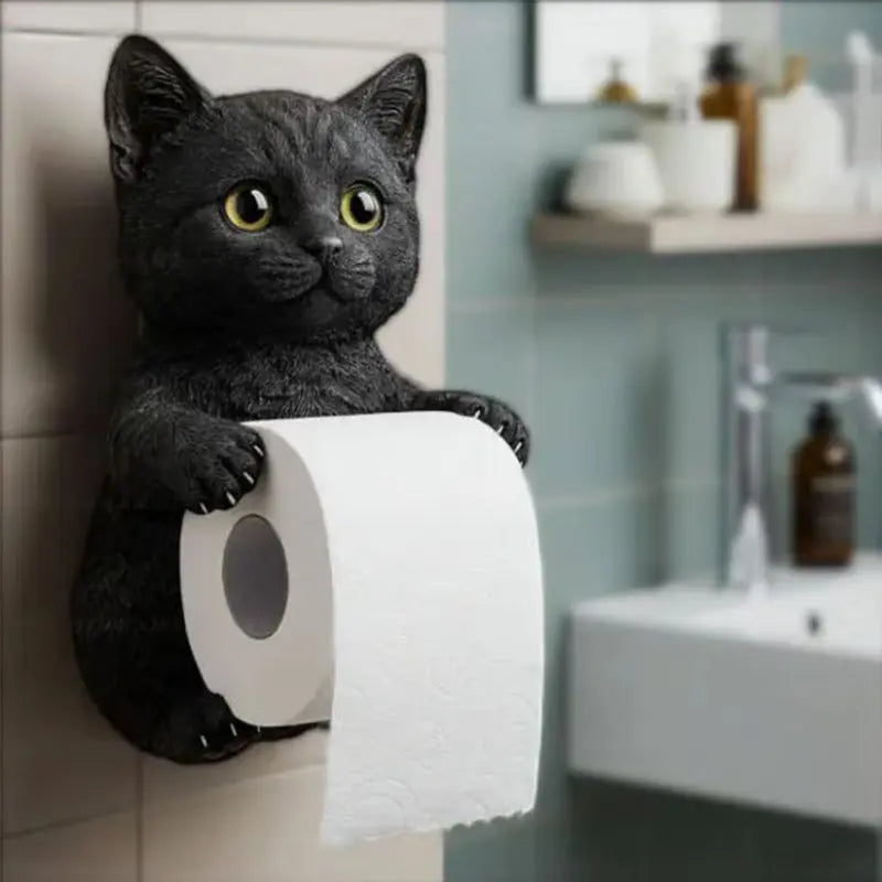 Humorous Bathroom Decor – Add Style with FurRoll
