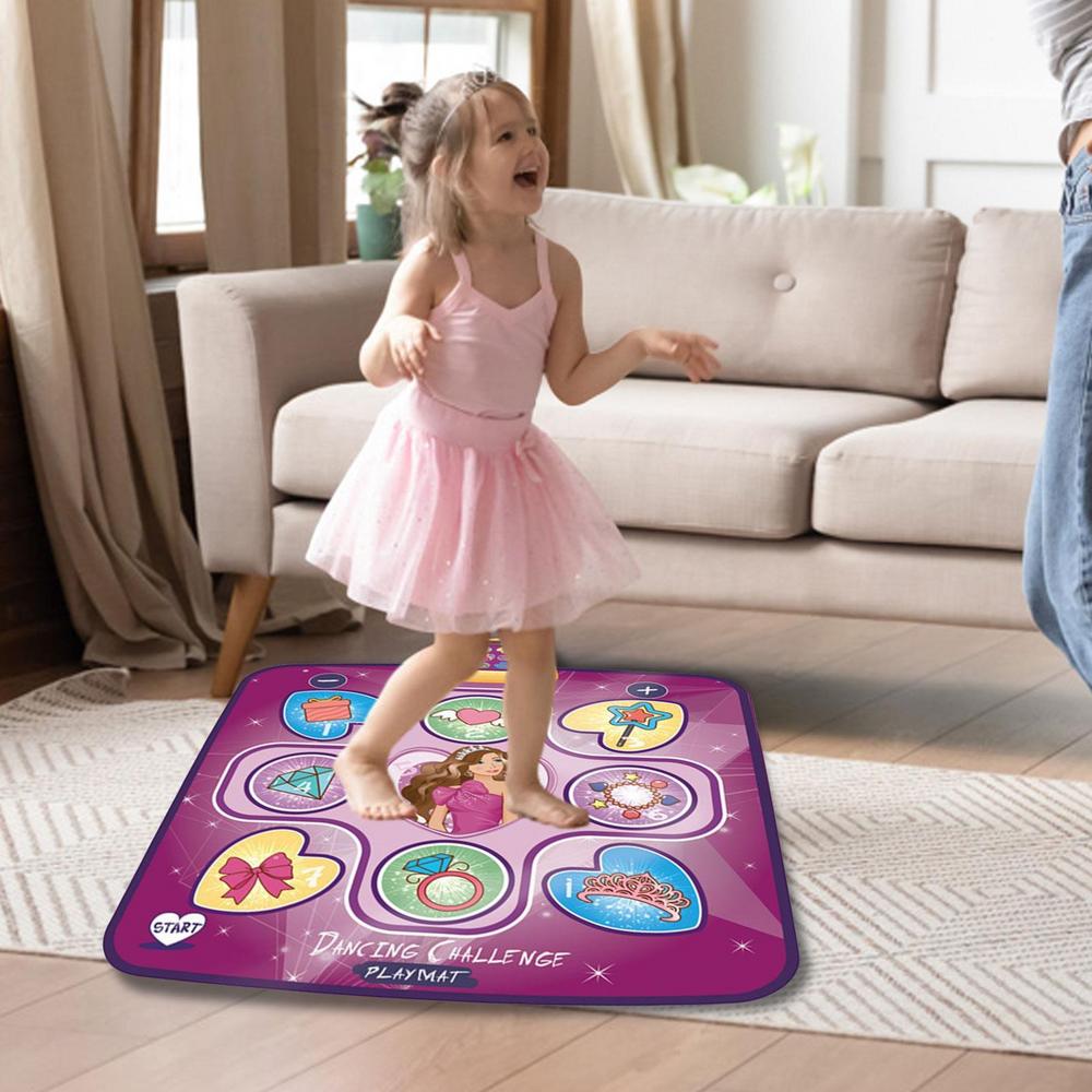 RhythmGlow Interactive Dance Floor with Vibrant LED Lights