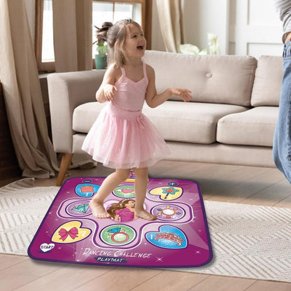 RhythmGlow Interactive Dance Floor with Vibrant LED Lights