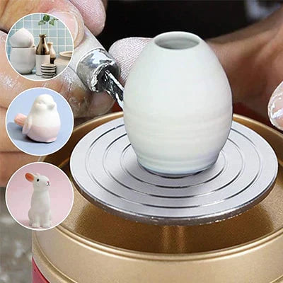 Mini Pottery Wheel | Electric Art Wheel for Creative Fun
