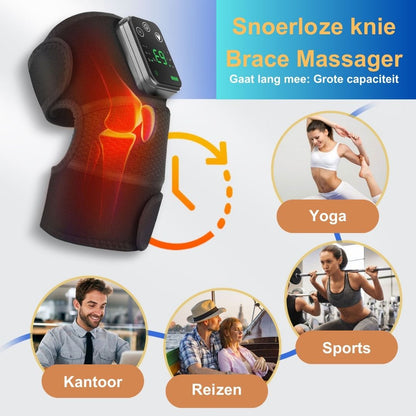 Heating Massage Device for Pain Relief in Knee, Elbow, or Shoulder