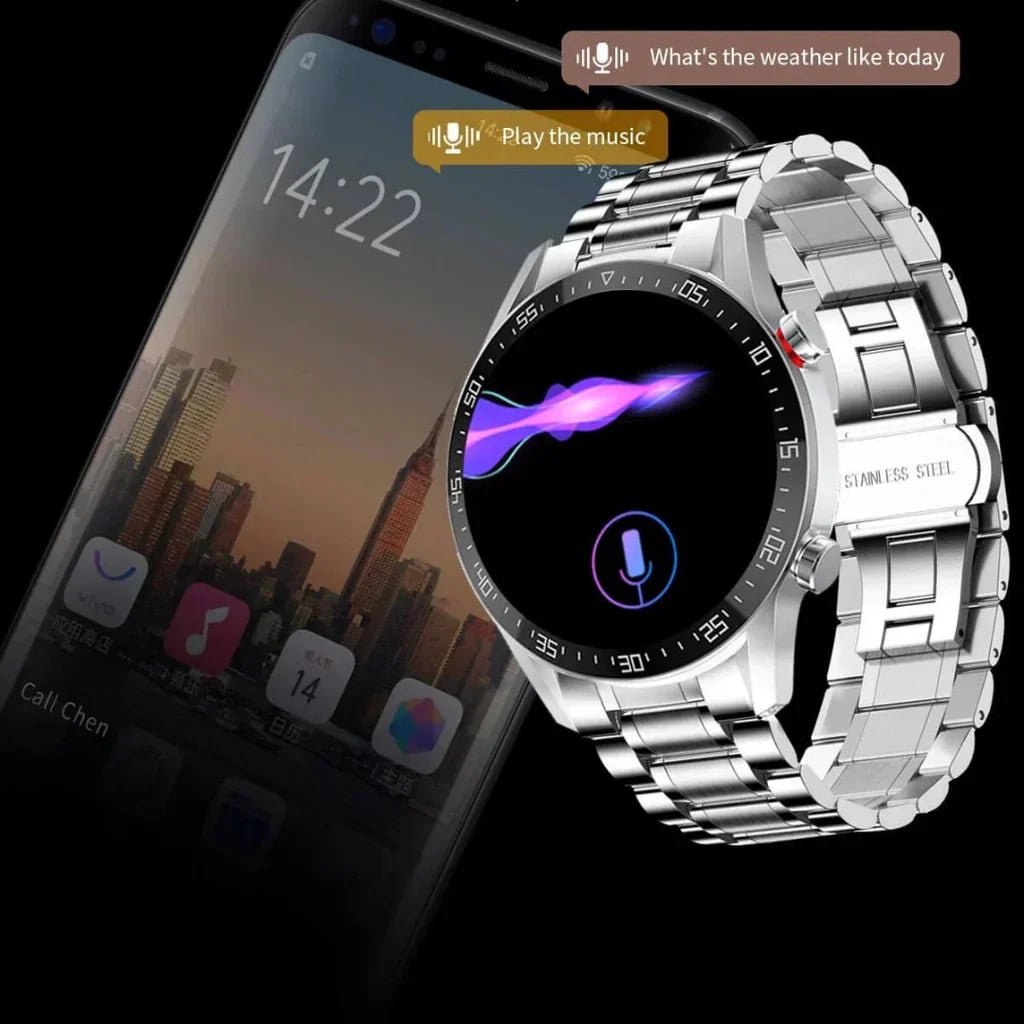 Multifunctional Smartwatch with Extended Battery Life