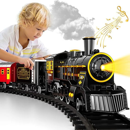 Electric Toy Train Set for Kids