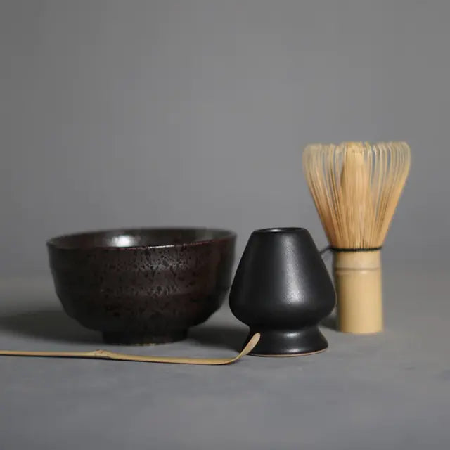 Zenmatcha Tea Ceremony Kit – Complete Gift Set with Bamboo Whisk & Bowl