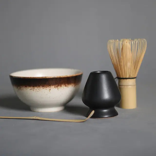 Zenmatcha Tea Ceremony Kit – Complete Gift Set with Bamboo Whisk & Bowl