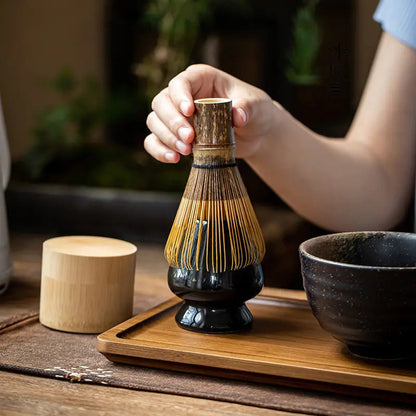 Zenmatcha Tea Ceremony Kit – Complete Gift Set with Bamboo Whisk & Bowl
