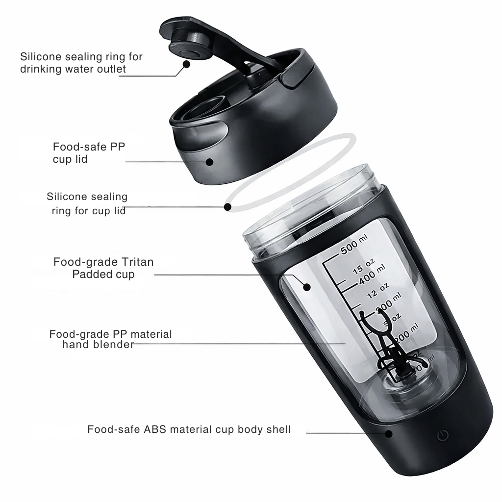 Portable Blender | Rechargeable Self-Mixing Smoothie Maker | BlendBuddy Pro
