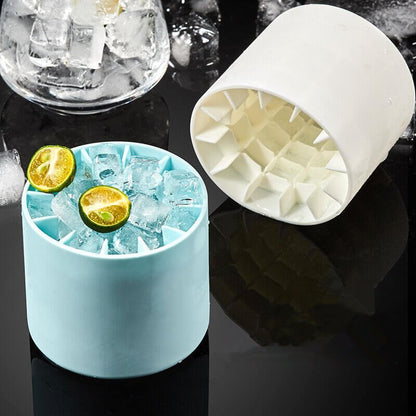 Portable Ice Cube Maker | Food-Grade Silicone & ABS | ChillSphere