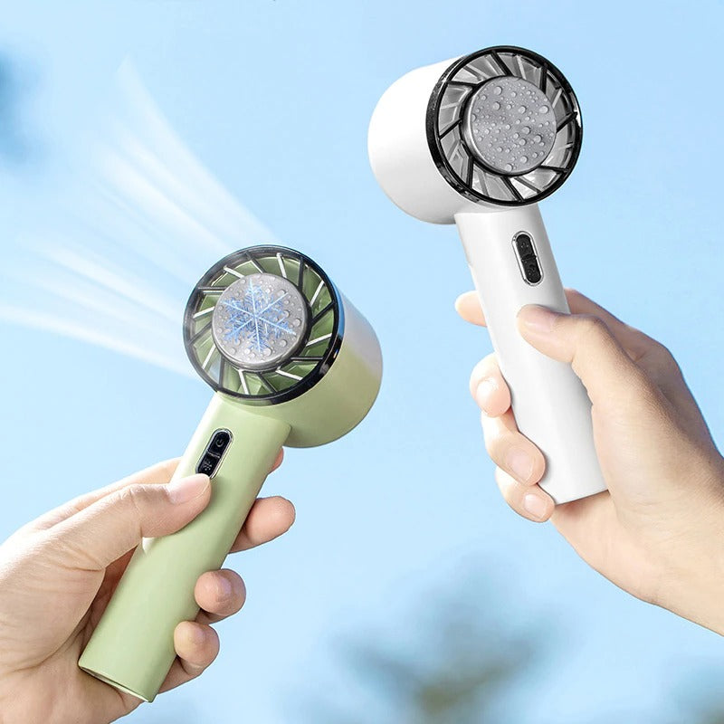 Portable Mini Air Conditioner Fan with Rechargeable Battery – CoolBreeze