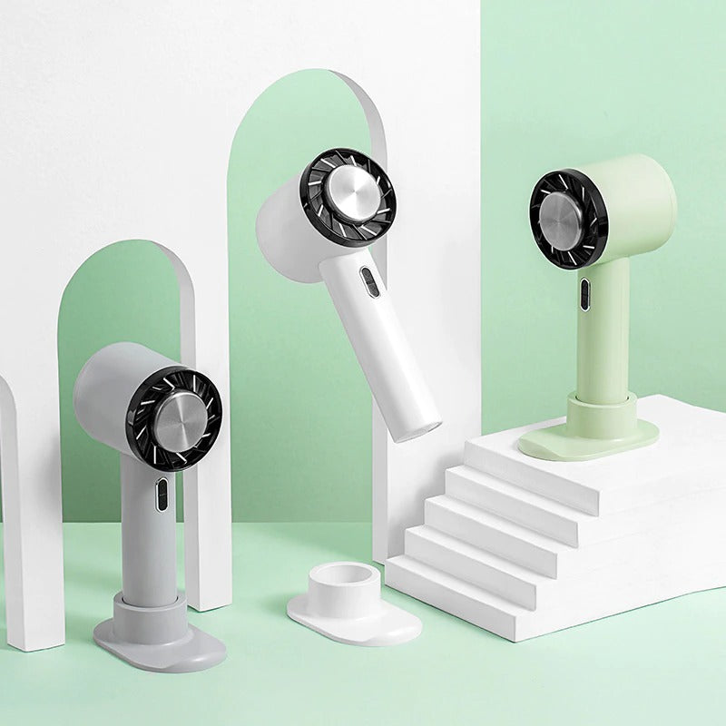 Portable Mini Air Conditioner Fan with Rechargeable Battery – CoolBreeze