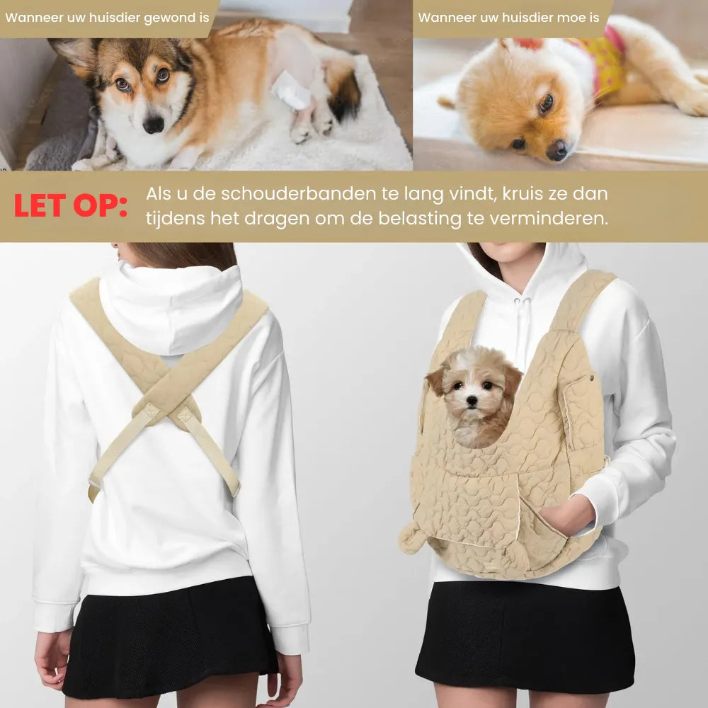 XL Dog Carrier Bag – Waterproof, Lightweight, and Ergonomic Design