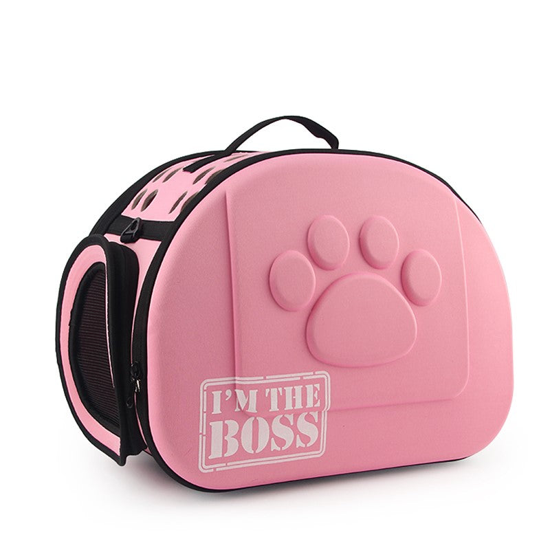 Floral Design Cat Carrier Bag for Travel