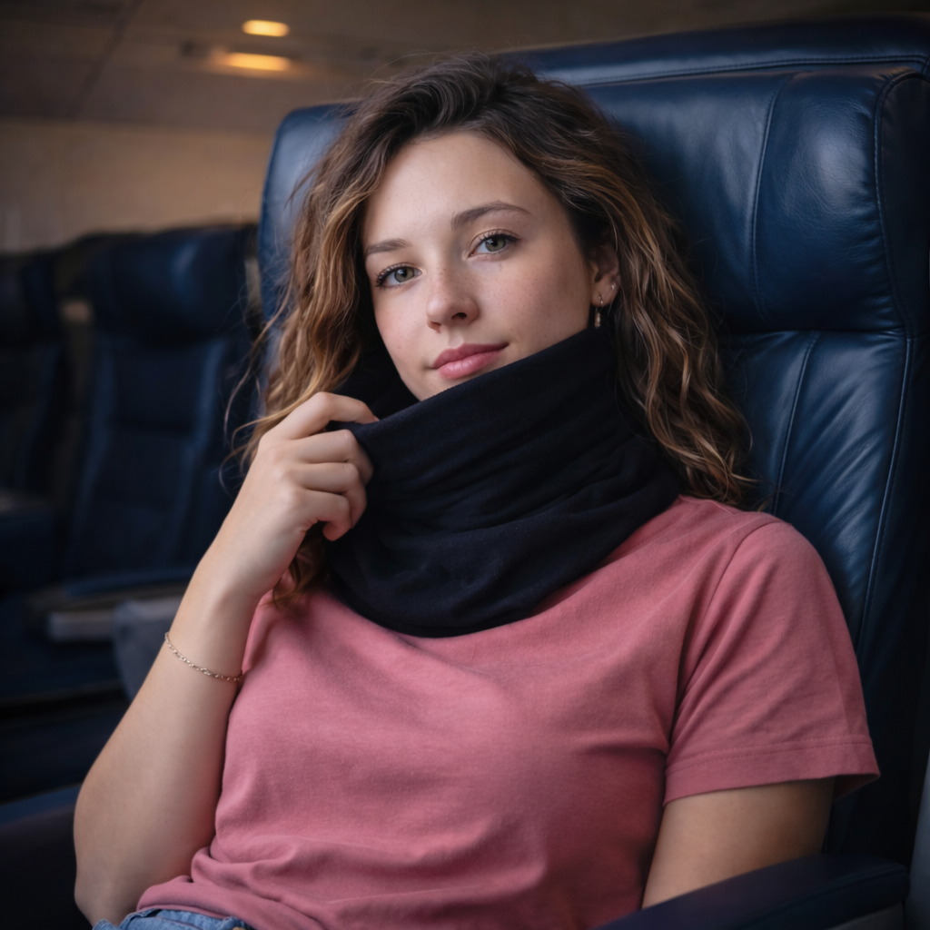 ComfortWrap Travel Pillow with Neck Support – Your Perfect Travel Companion