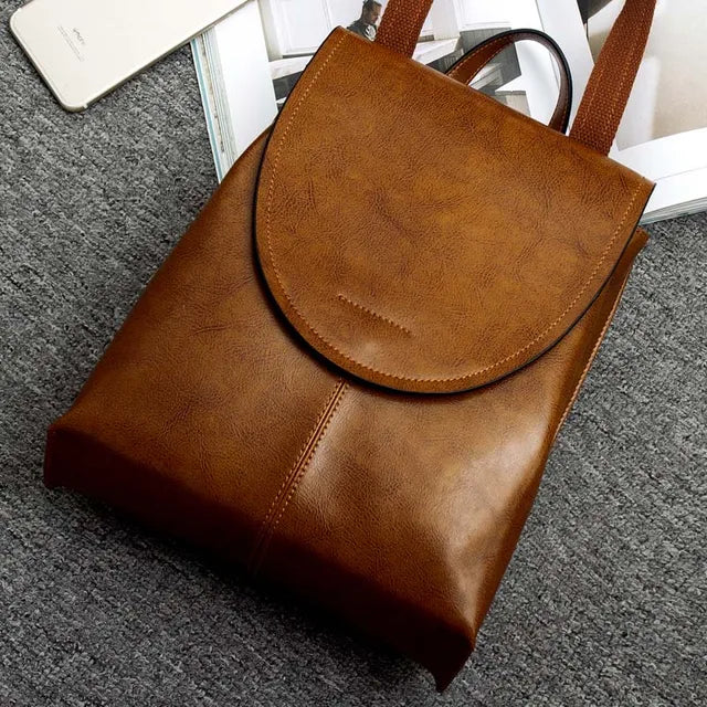 Chic Leather Backpack for Women – Your Perfect Daily Companion