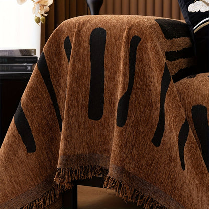 Chic Bohemian Chenille Sofa Protector