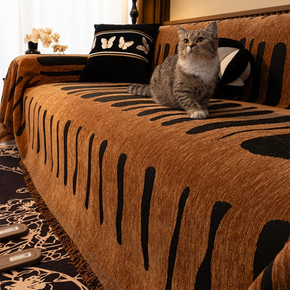 Chic Bohemian Chenille Sofa Protector