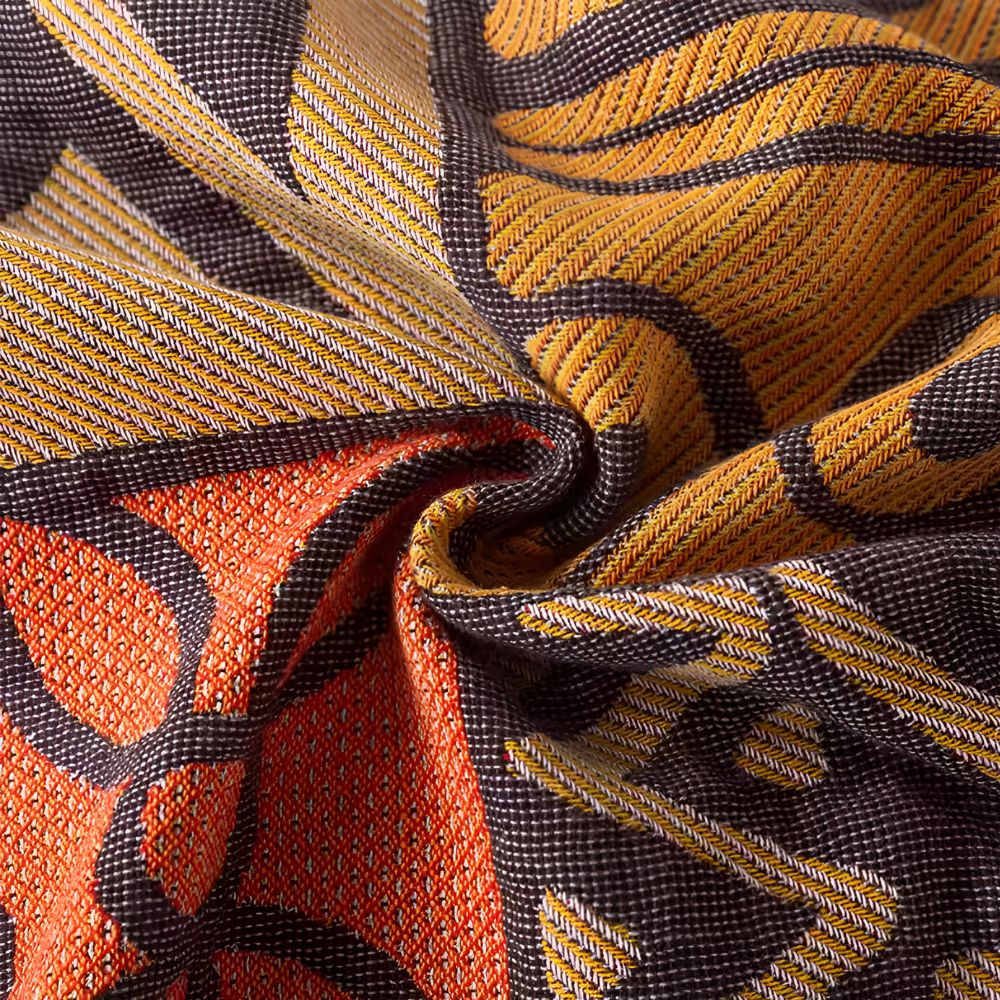 Cultural Harmony Reversible Cotton Throw with Fringe