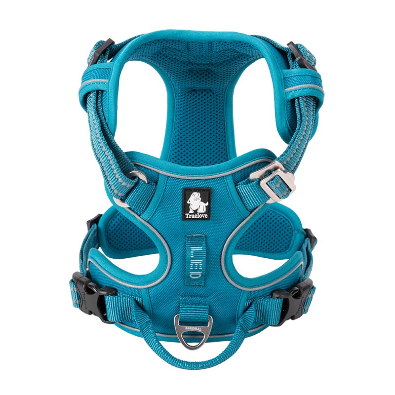 Reflective Nylon Dog Harness for Safe No-Pull Walking