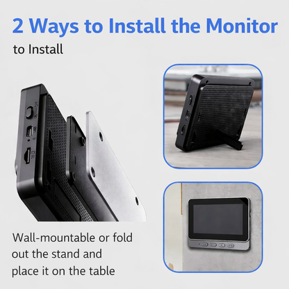 Smart Doorbell with Camera | Live View & Two-Way Communication