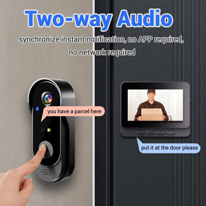 Smart Doorbell with Camera | Live View & Two-Way Communication