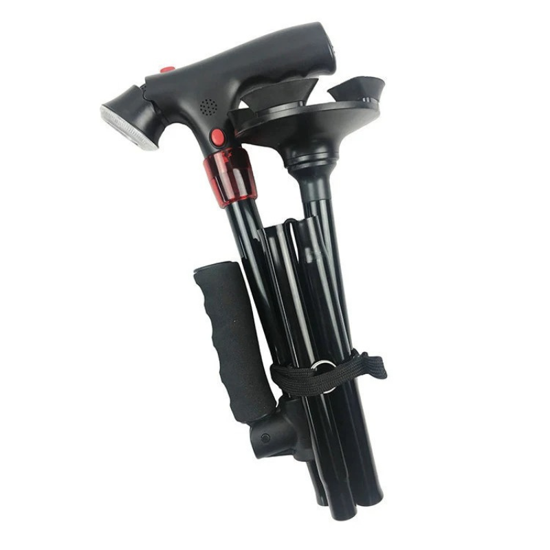 Double Walking Cane for Enhanced Stability and Comfort in Mobility