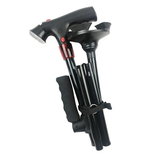 Double Walking Cane for Enhanced Stability and Comfort in Mobility