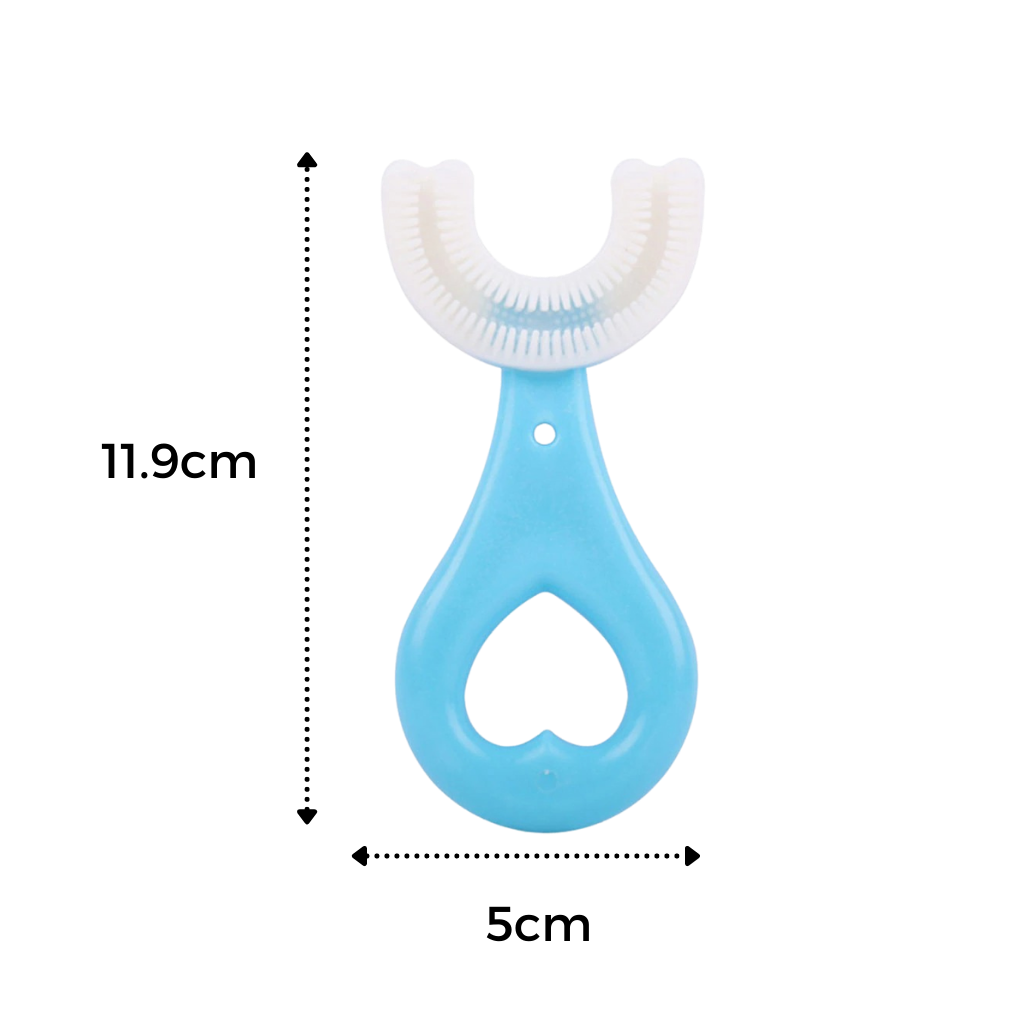 Children's U-Shaped Toothbrush Set (2 Pack)
