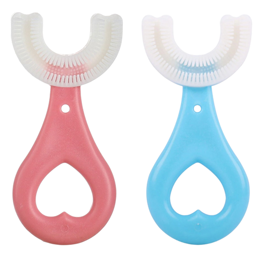 Children's U-Shaped Toothbrush Set (2 Pack)