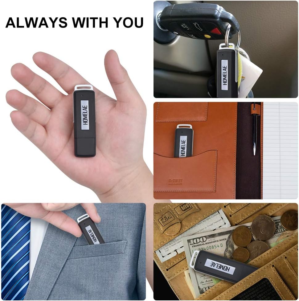 Portable USB Recorder for Interviews & Lectures | Noise Reduction