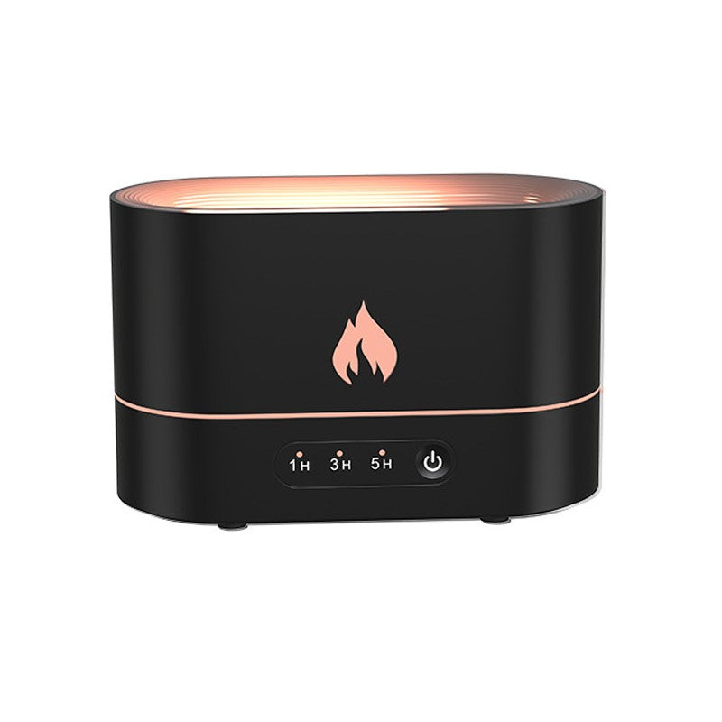 Humidifier with Simulation Flame Night Light Feature
