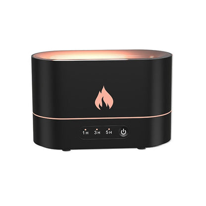 Humidifier with Simulation Flame Night Light Feature