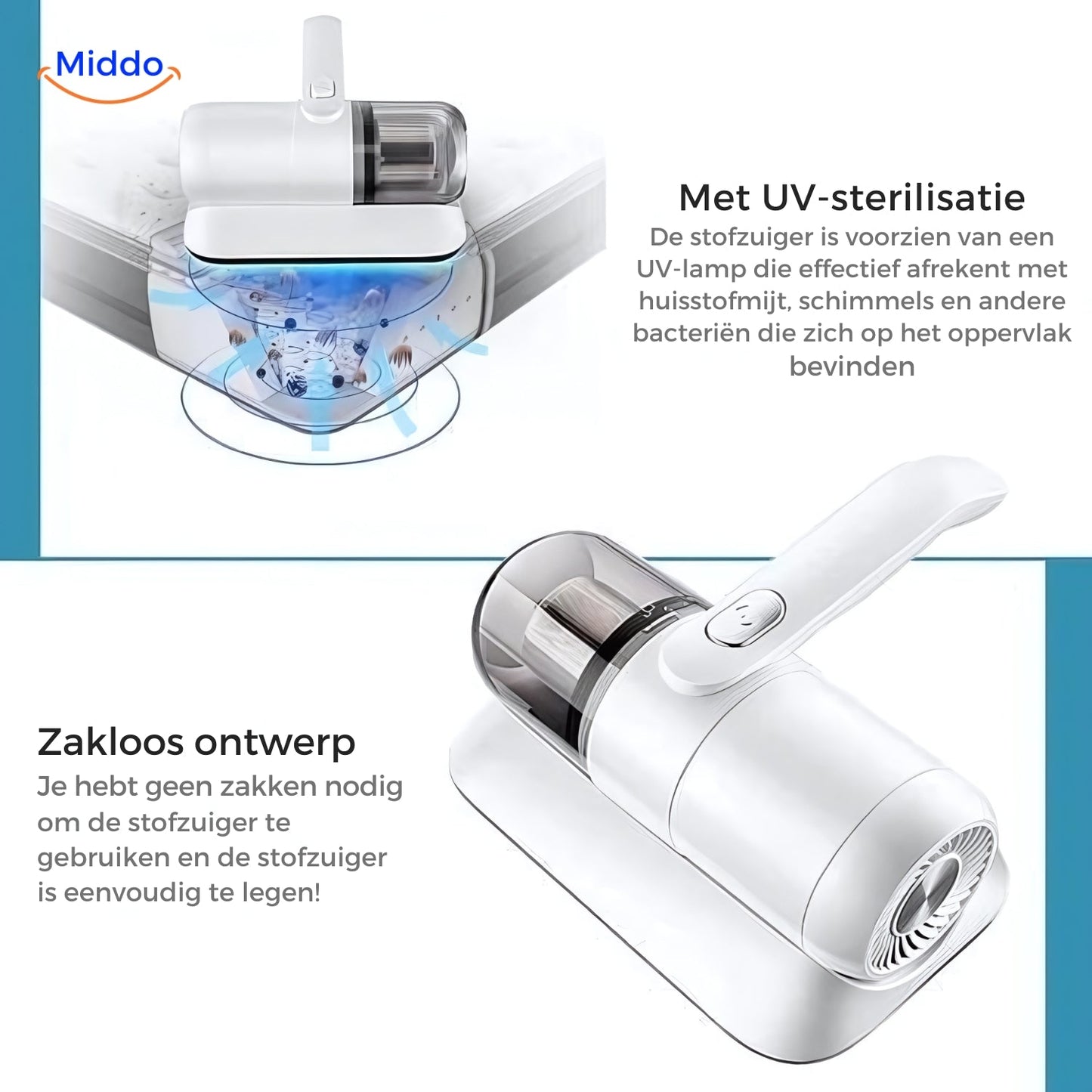 Allergy Vacuum Cleaner for Mattresses | Deep Cleaning Against Dust Mites and Allergens