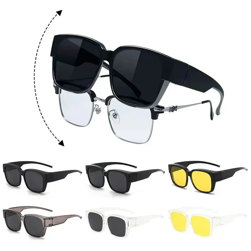 Stylish Over-Glasses Sun Protection