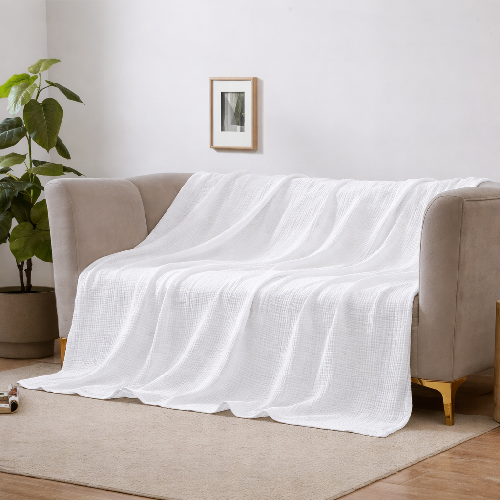Lightweight Blanket for Comfortable Home Relaxation Daily Use