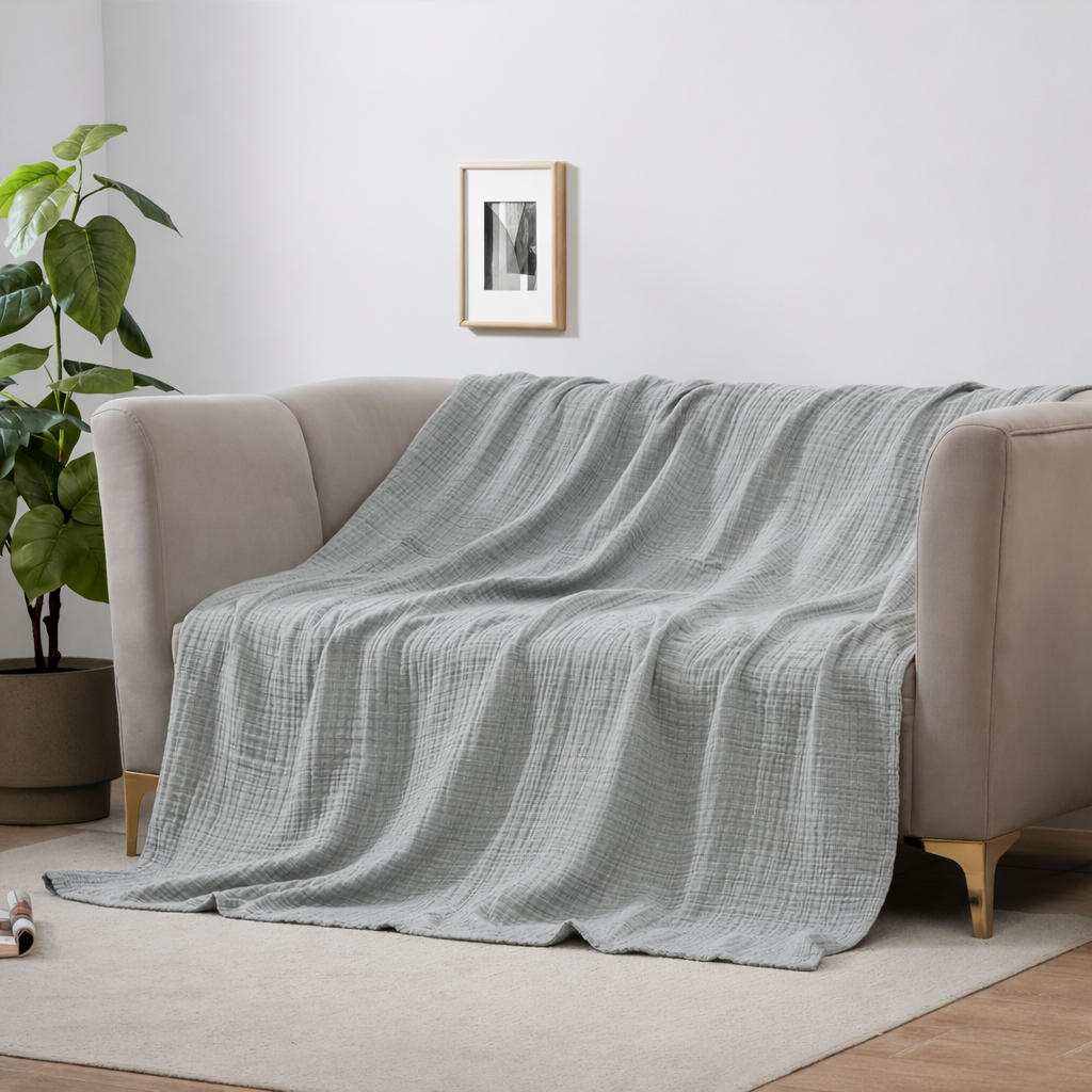 Lightweight Blanket for Comfortable Home Relaxation Daily Use