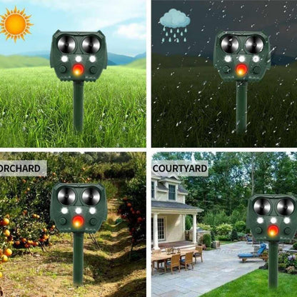 Ultrasonic Pest Repeller for Gardens – Eco-Friendly Solution