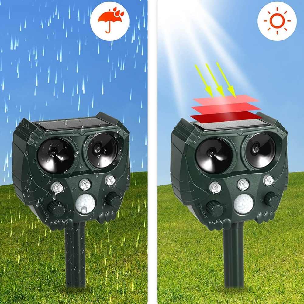 Ultrasonic Pest Repeller for Gardens – Eco-Friendly Solution