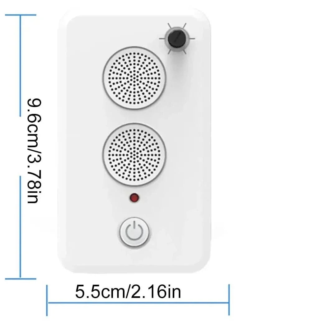 Adjustable Ultrasonic Wildlife Repellent Device