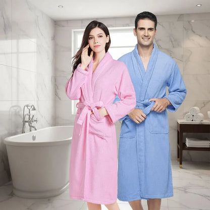 Cozy Unisex Terry Cloth Robe for Ultimate Relaxation