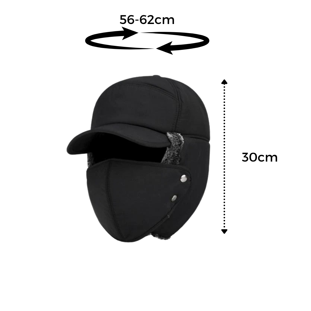 Unisex Windproof Hat with Ear and Face Protection