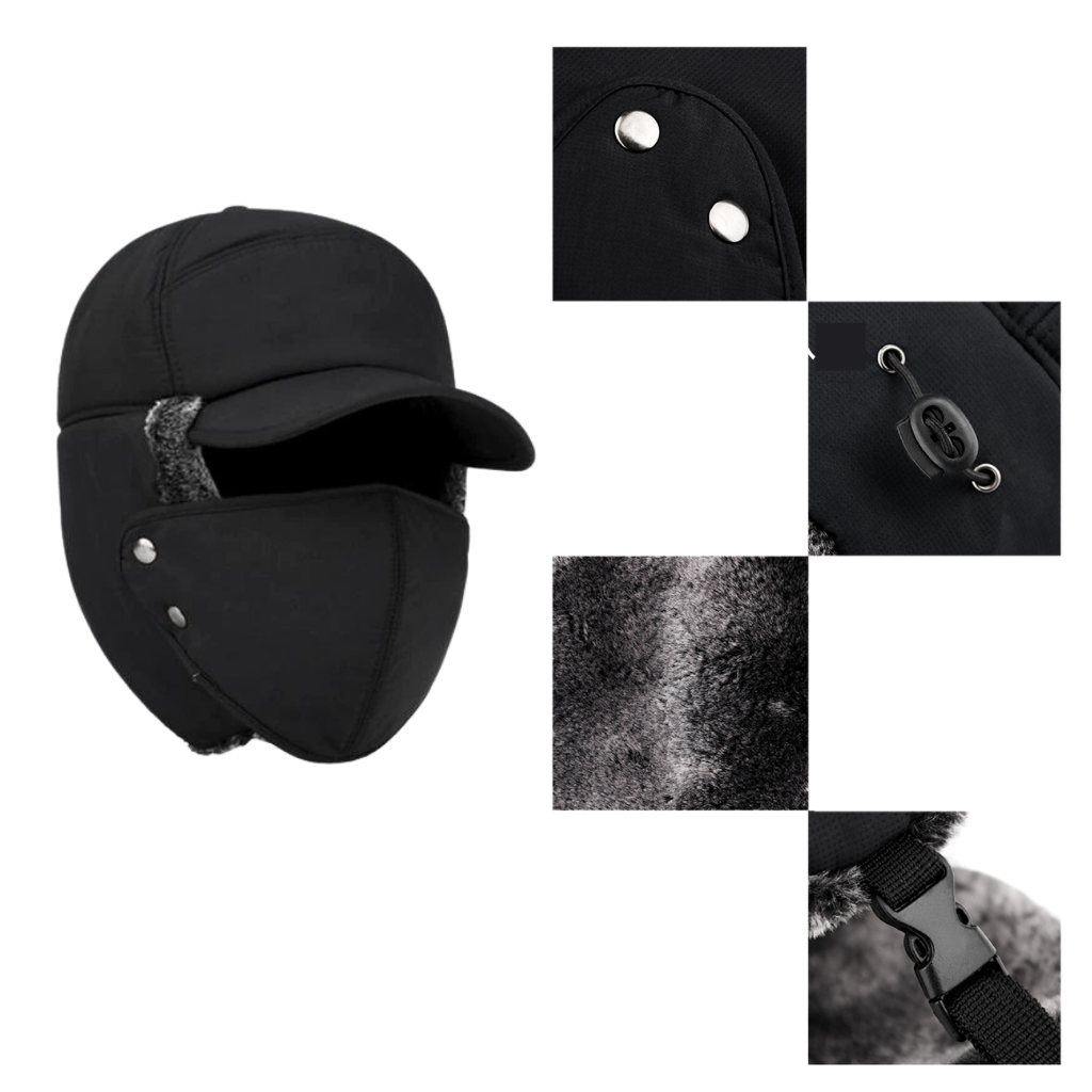 Unisex Windproof Hat with Ear and Face Protection