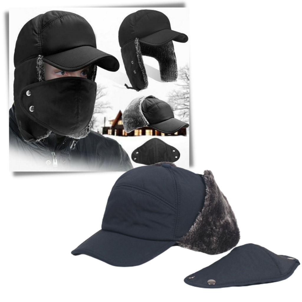 Unisex Windproof Hat with Ear and Face Protection