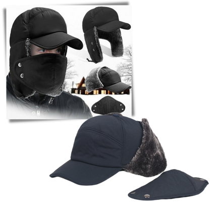 Unisex Windproof Hat with Ear and Face Protection