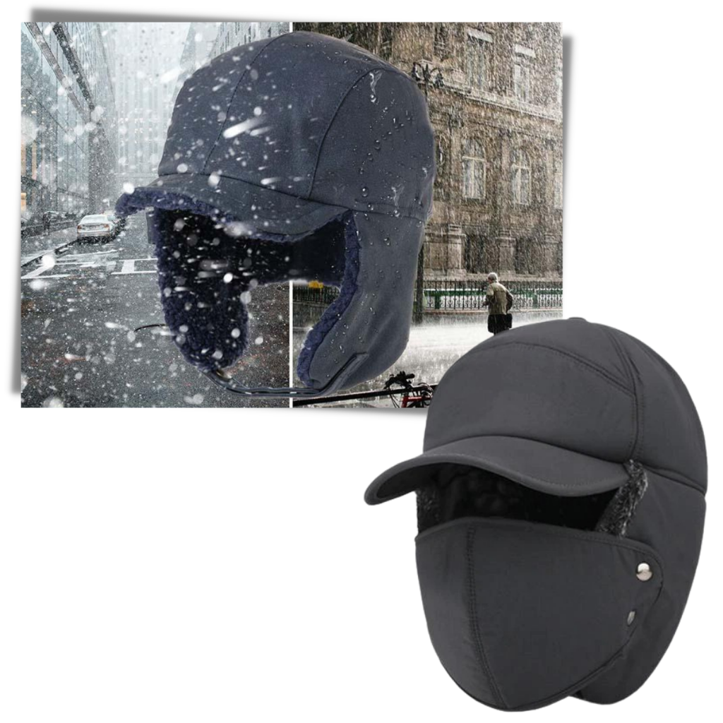 Unisex Windproof Hat with Ear and Face Protection